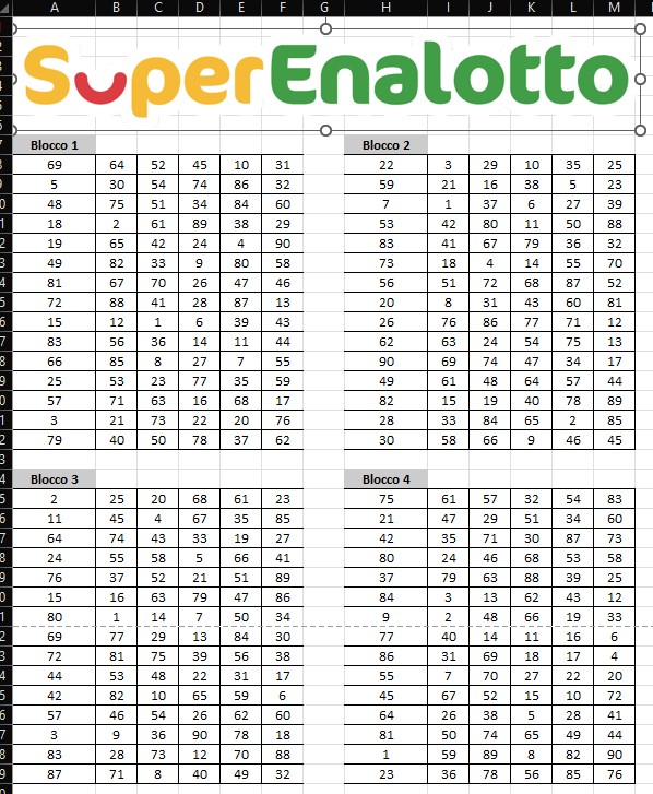 200 sistemi superenalotto
